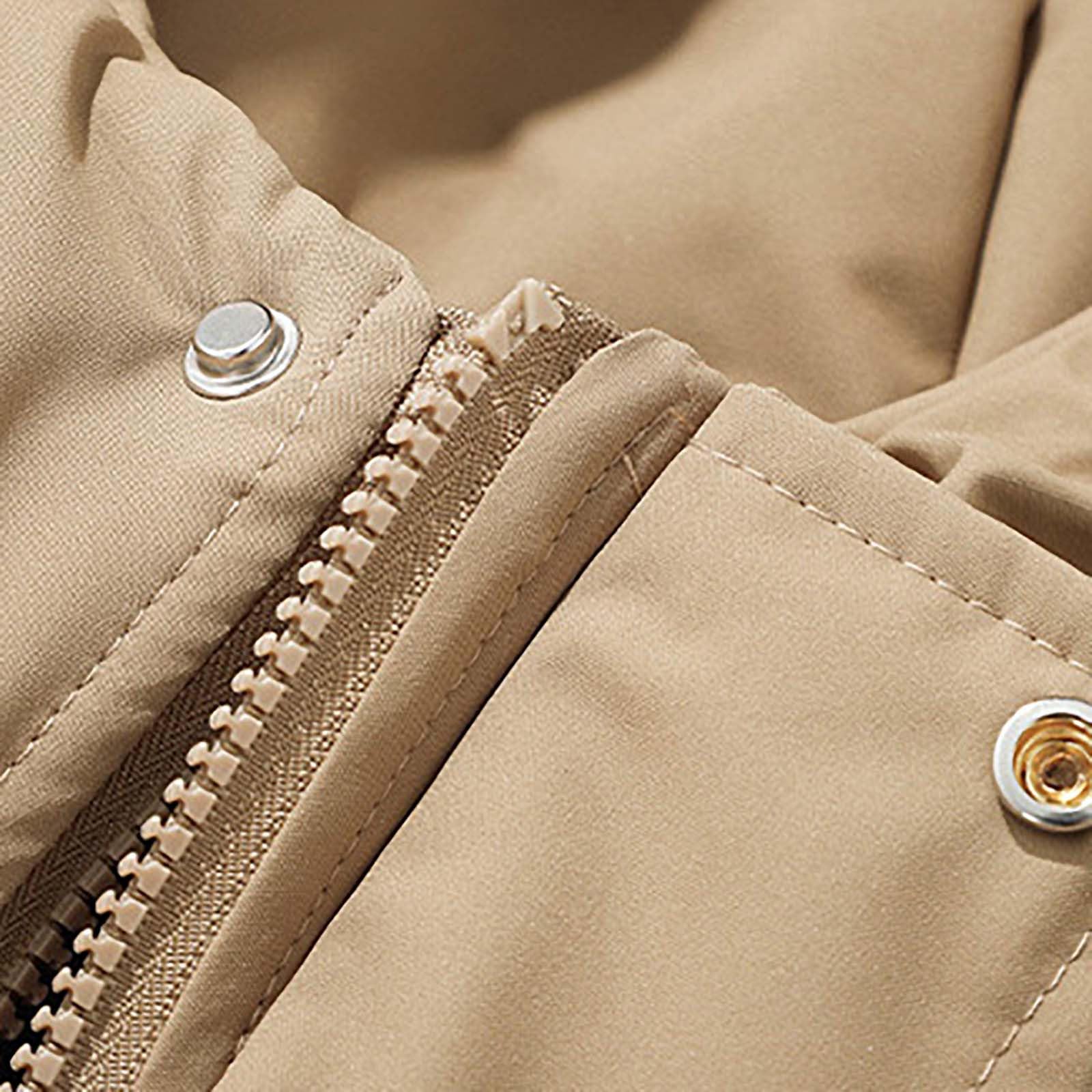 Générique Doudoune Matelassée Homme, Manteau Homme Hiver Long, Regular Veste De Travail Manteau, Imperméable Puffer Jacket Couleur Unie Coupe-Vent Capuche Doudoune Zippé pour Tenue Quotidienne