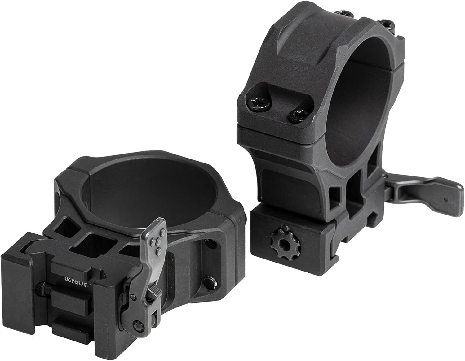 UTG ACCU-SYNC QR 34mm High Profile Scope Rings, Picatinny Black : Sports & Outdoors