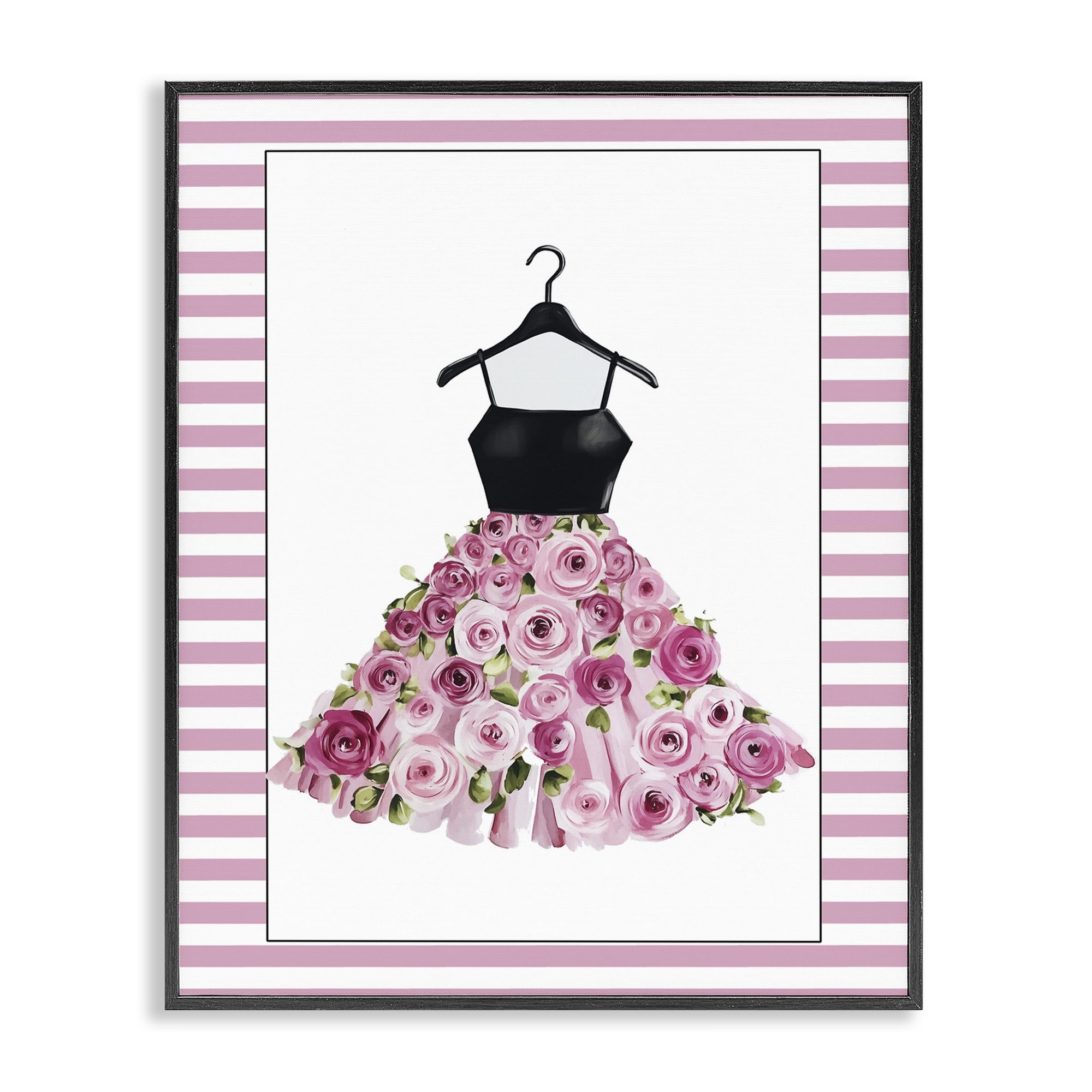 Motif floral Art Giclée encadré Stupell Industries pour décorer une chambre cosy