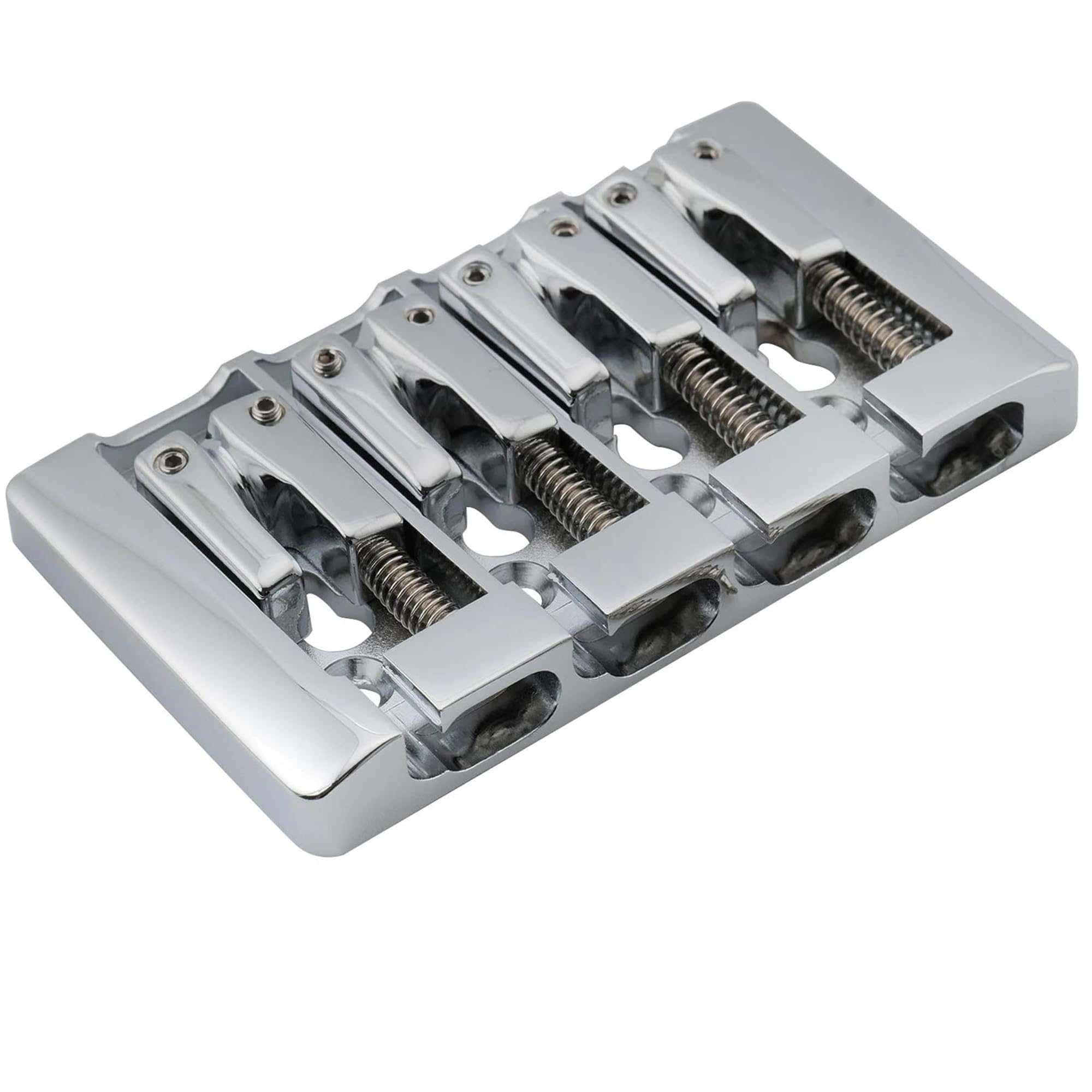 Mostek Gitarowy 4 Strunowy Mostek Basowy Z Twardego Cynku O Średnicy 19 Mm(Chrome)