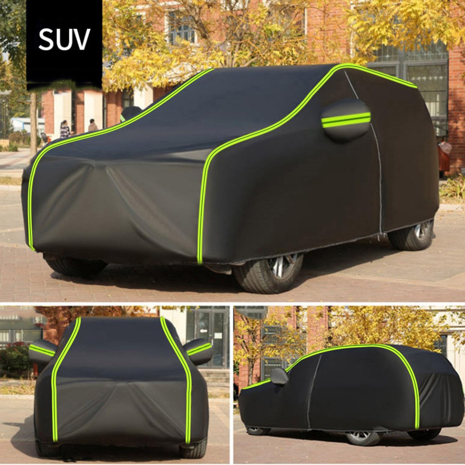 Telo Copriauto da Esterno per EVO 5 Impermeabile Telo Copertura Auto Traspirante Resistente,Copri Auto para Tutte le Stagioni Proteggi Sole Pioggia,con Cerniera Laterale