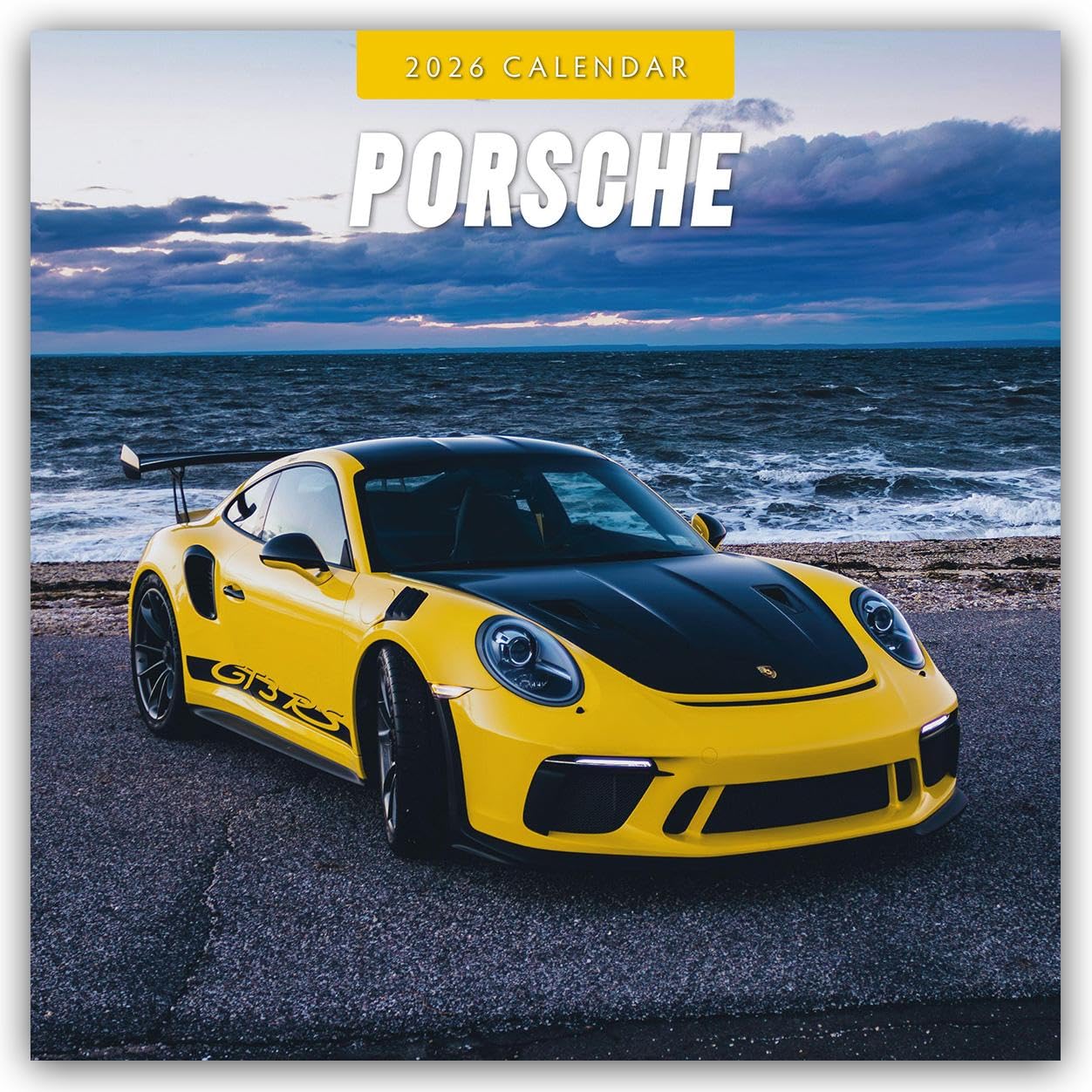 Porsche 2026 Square Wall Calendar