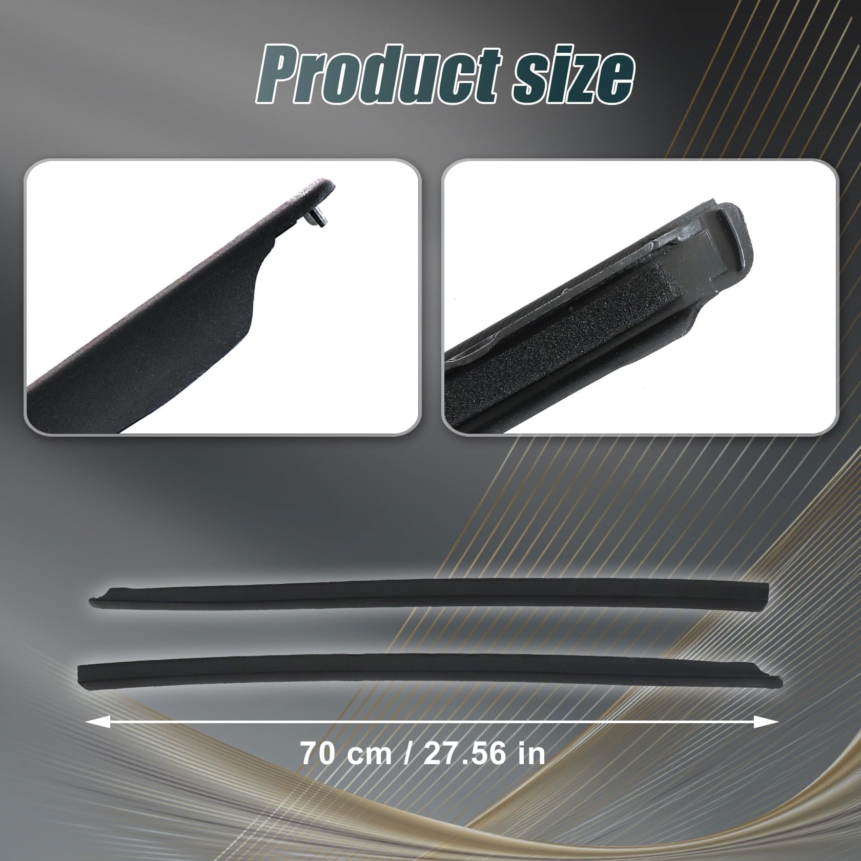 Front Windshield Lower Trim Strip 8251L3 Car Windshield Sealing Molding - View #11