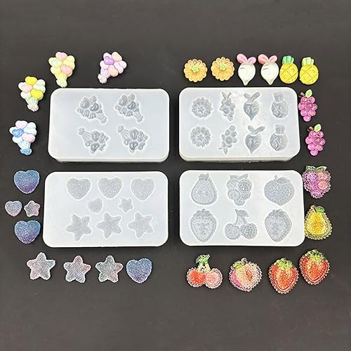 Miniatura 3 de Silicone Fondant Mould Multipurpose Fruit Chocolate Mould Easy to Designs for Desserts and Cake Accessories