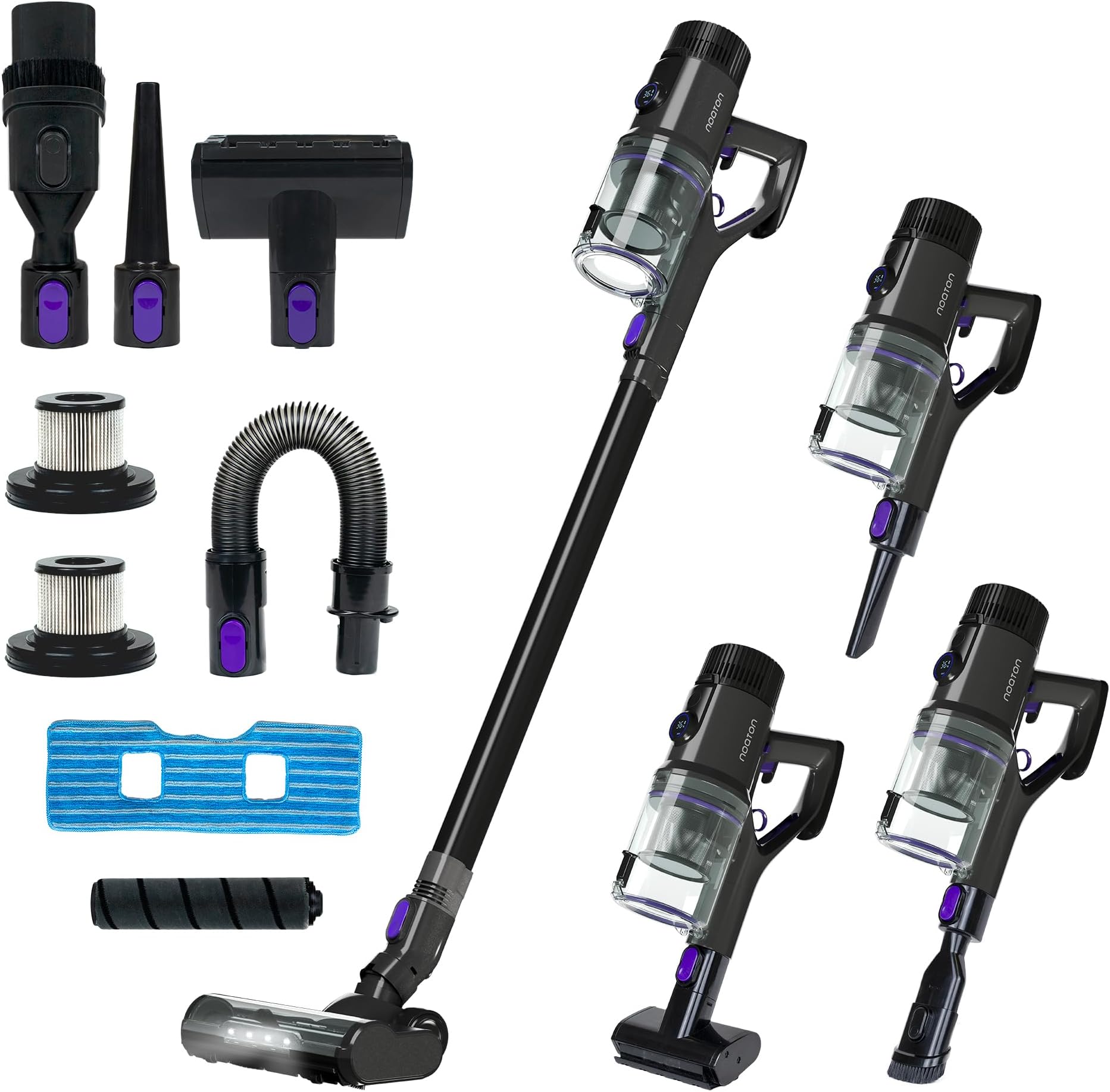 Donkivvy Lot De 2 Filtres HEPA De Rechange Pour Aspirateur à Main Genius Invictus One 1.0 X7