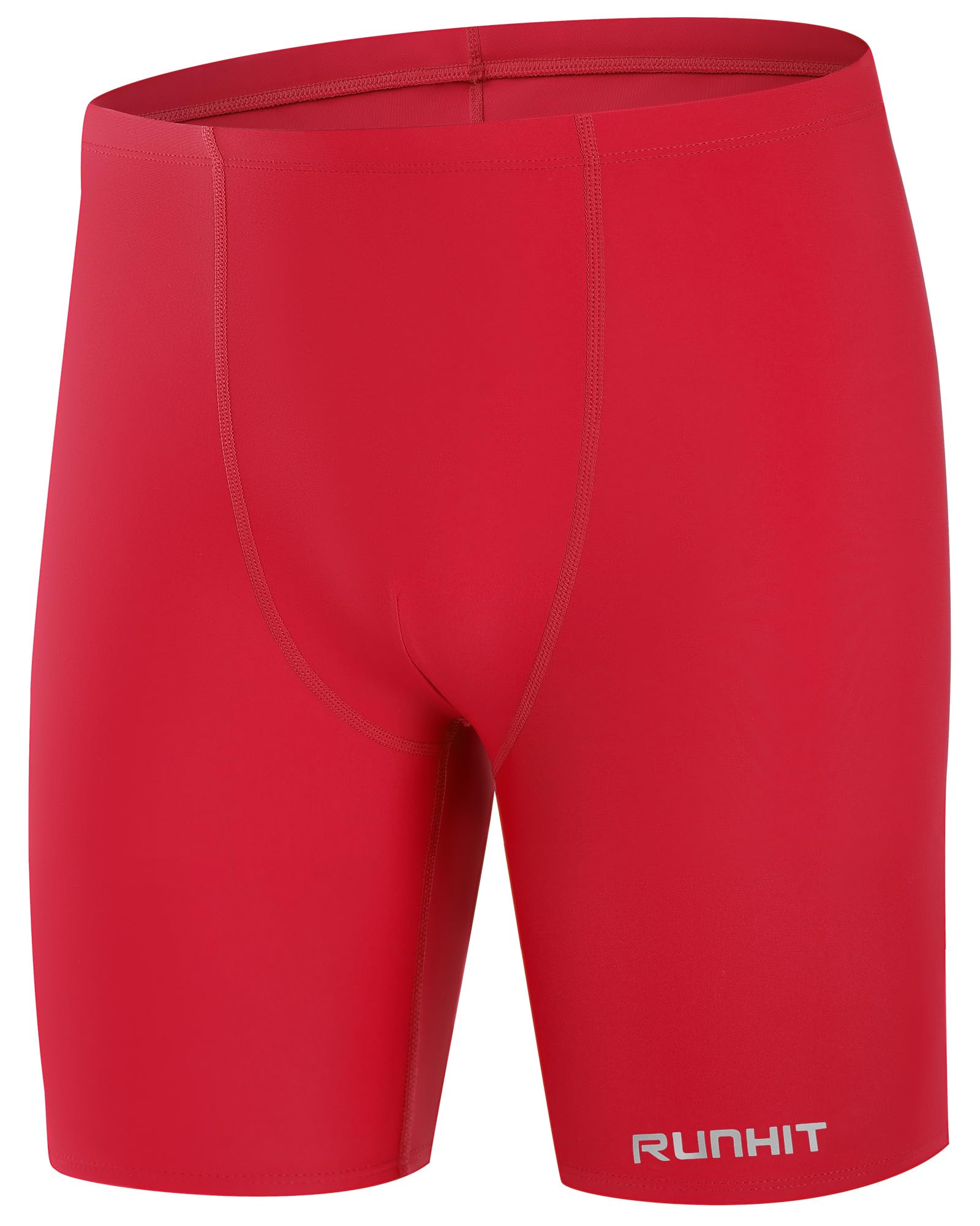 Runhit Badehose Herren Enganliegend, Schnelltrocknende Schwimmhose Kurz 5–6 Zoll, Elastische Badehose für Schwimmen & Training