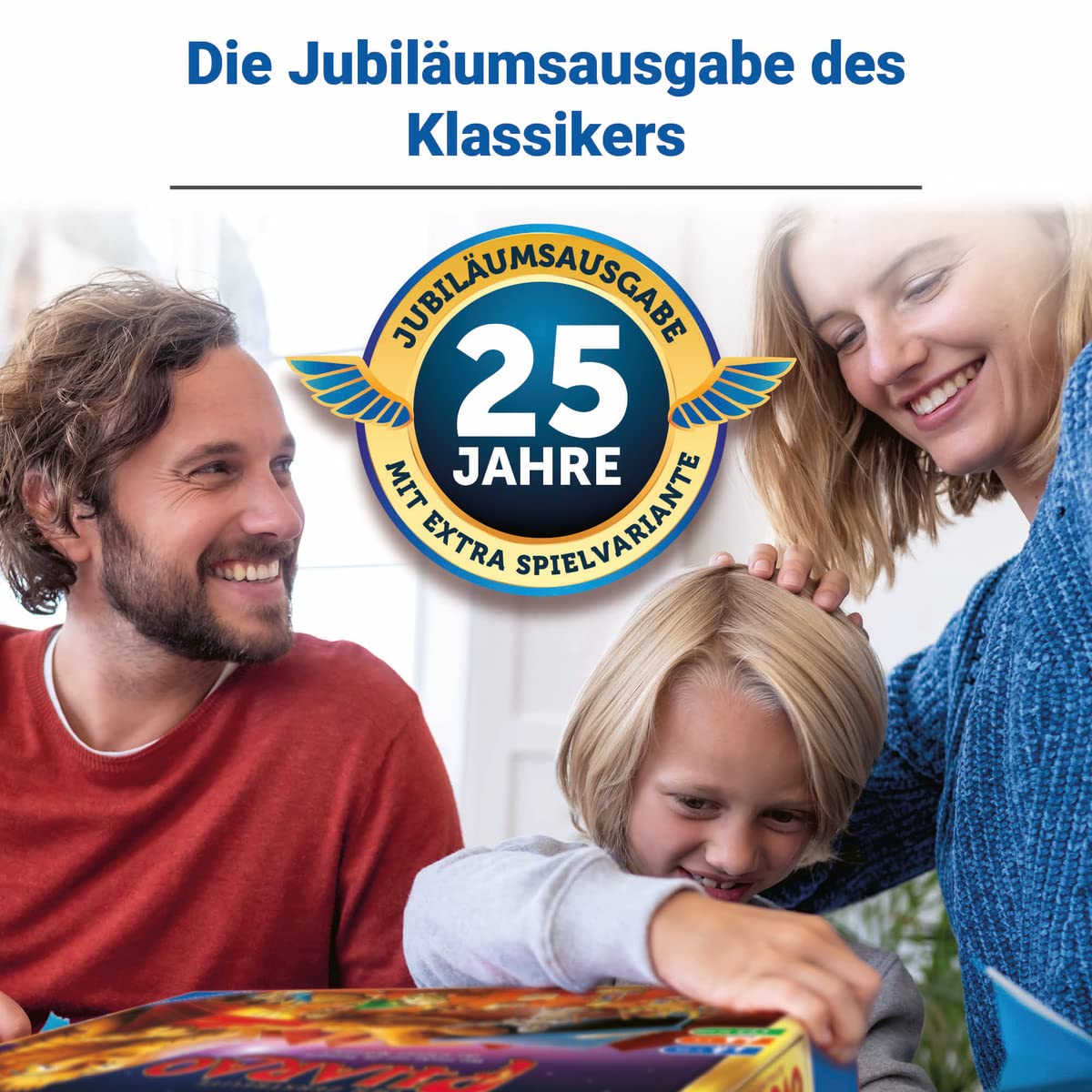 Ravensburger 27316 - Der zerstreute Pharao - 25 Jahre Jubiläumsausgabe - Gesellschaftsspiel für die ganze Familie, ab 7 Jahren, 1-5 Spieler