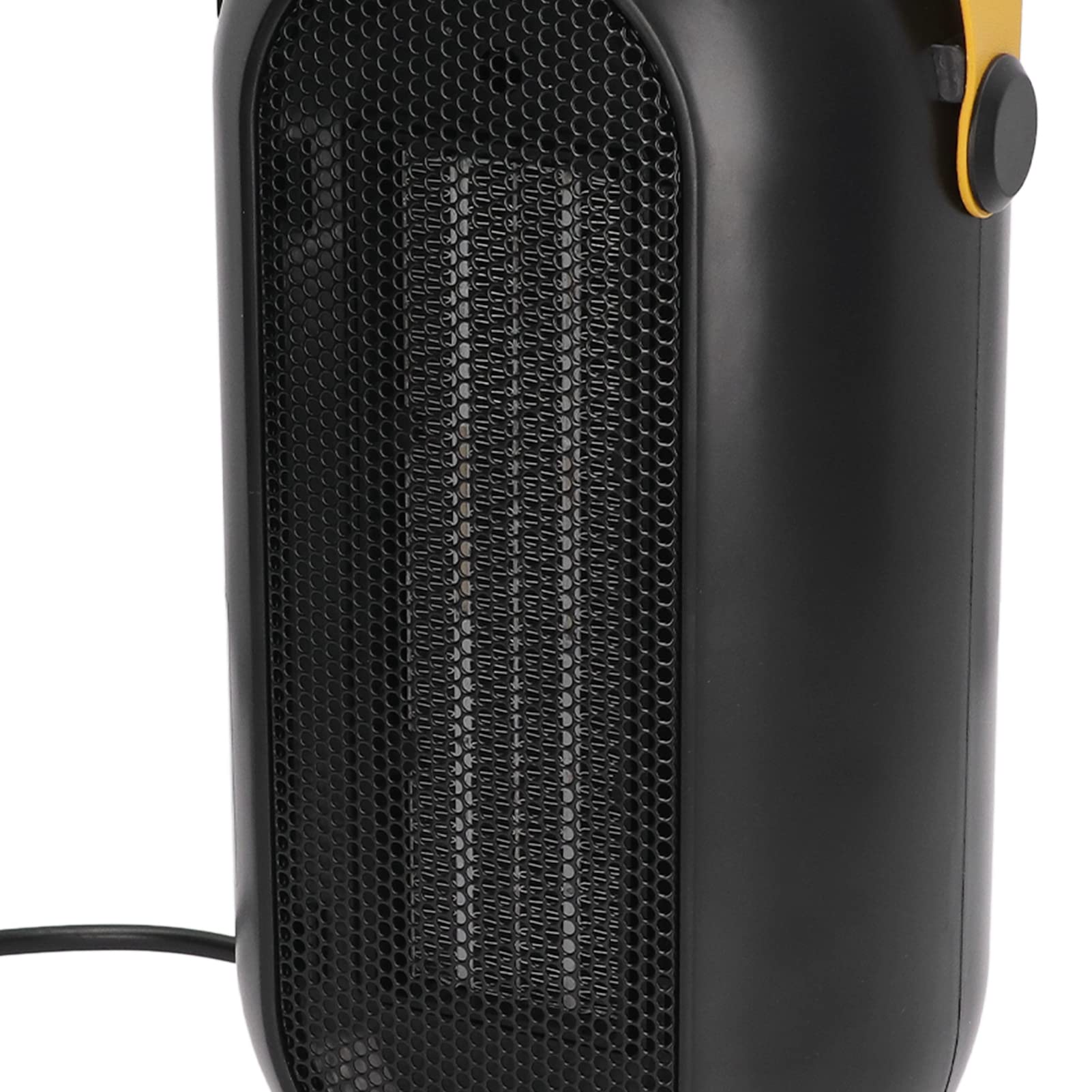 Fdit Stufa Elettrica Oscillante, Termoventilatore Portatile con (Spina | Riscaldamento Rapido 1200W, ABS e PU, Spegnimento Auto Anti-ribaltamento e Surriscaldamento, Silenzioso per Camera e Ufficio