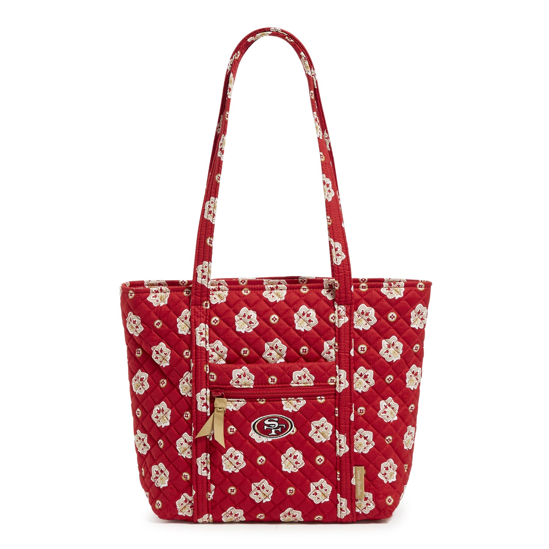 Vera Bradley Women's Premium Cotton Small Vera Tote Bag