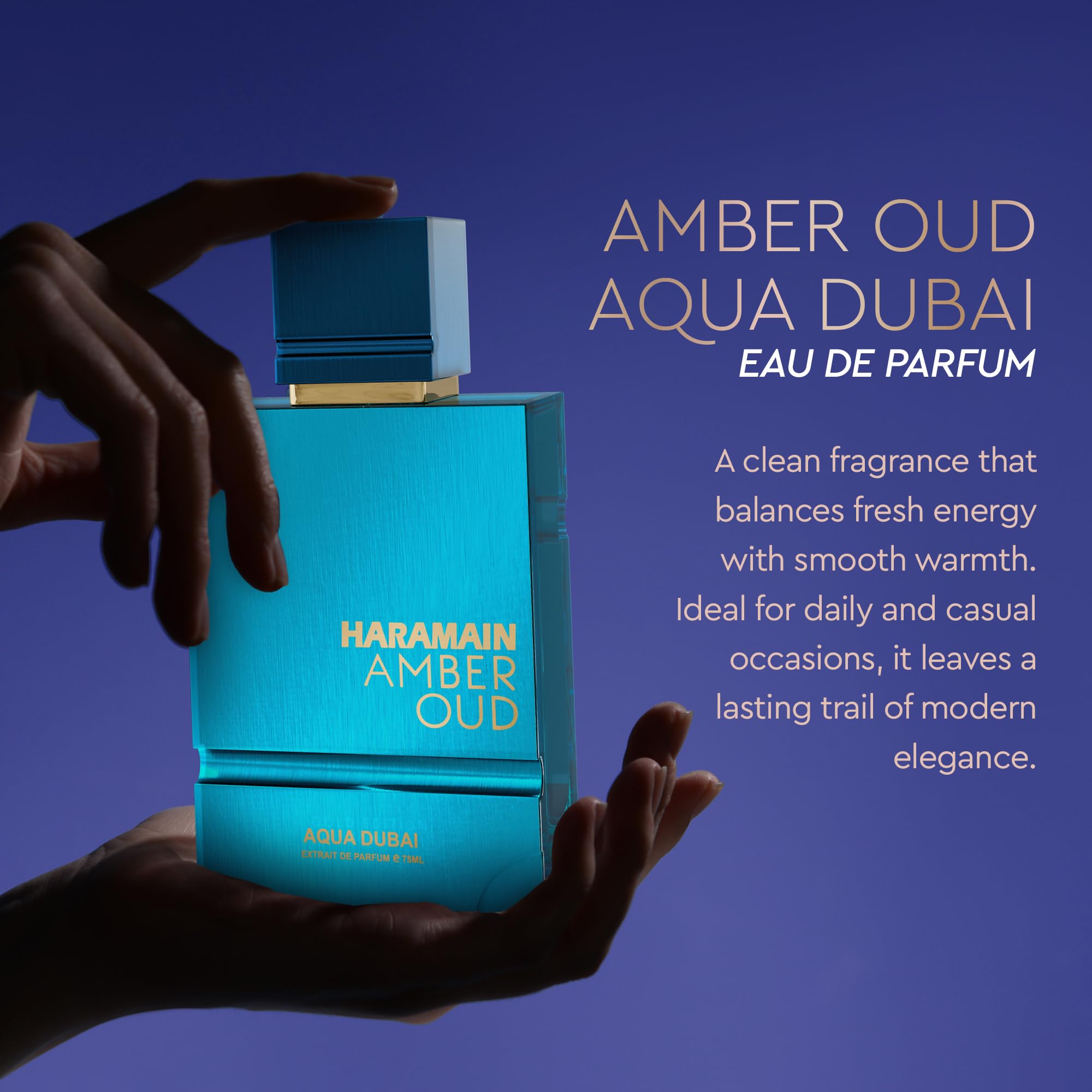 Amazon.com : Al Haramain Amber Oud Eau de Parfum – Aqua Dubai