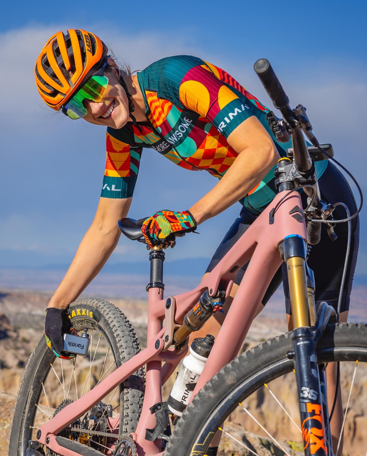 Bomba eléctrica para Bicicletas Fanttik X10 Ace Tiny Mini, Bomba de Aire compacta de 120 PSI con válvula Presta y Schrader, Bomba eléctrica de inflado rápido para Bicicletas,