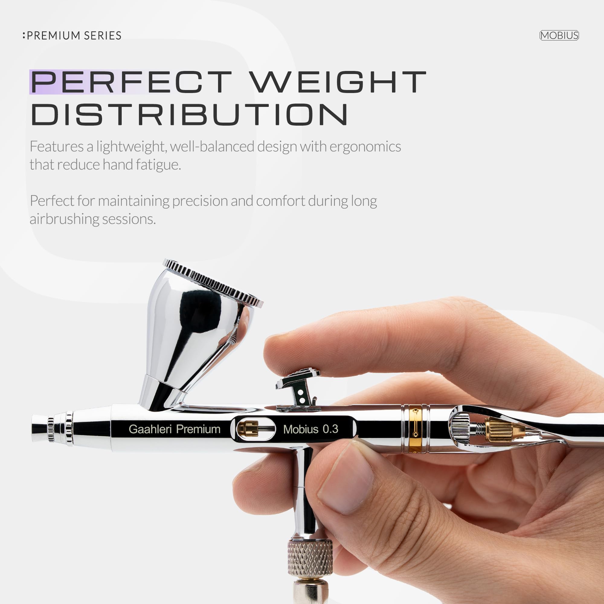 Gaahleri Airbrush Premium Series GHPM-Mobius 0,3 mm
