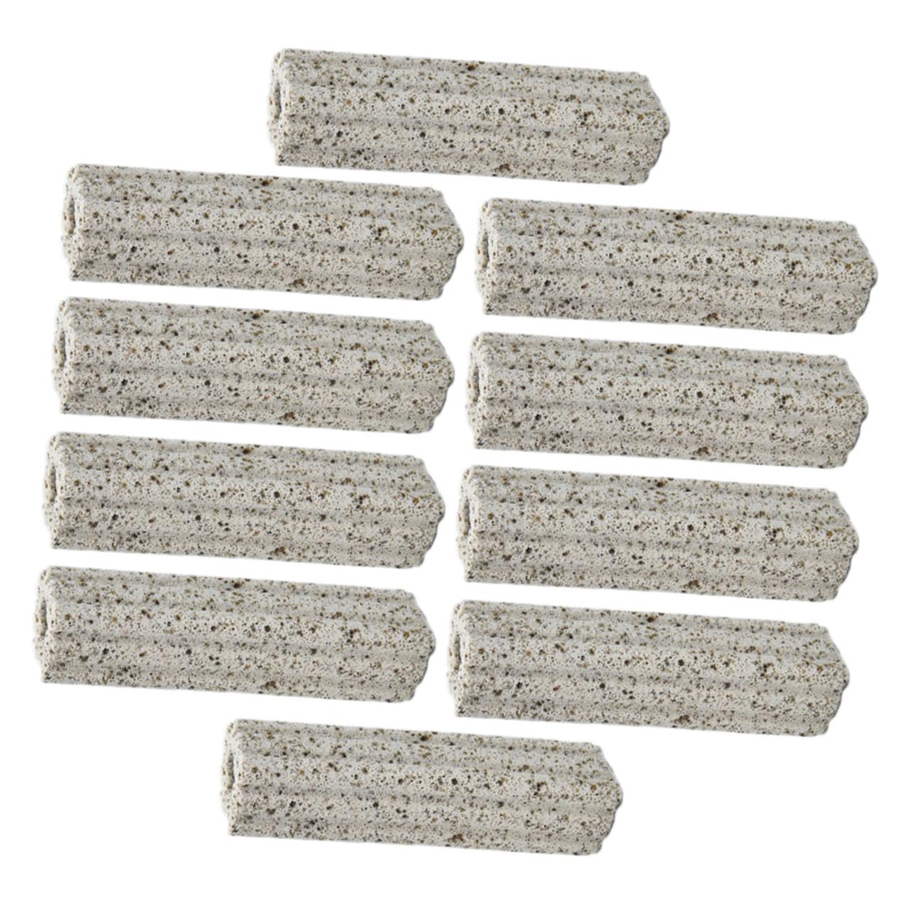 LALAFINA Medios Filtrantes para Peceras 10 Piezas Estructura Porosa y Material Mineral Cortable para Filtro de Limpieza de Agua en Acuarios y Estanques
