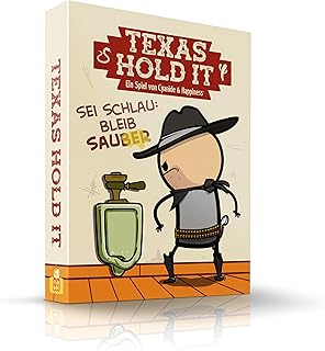 Texas Hold It | lustiges Kartenspiel für 2-6 Personen | Deutsch