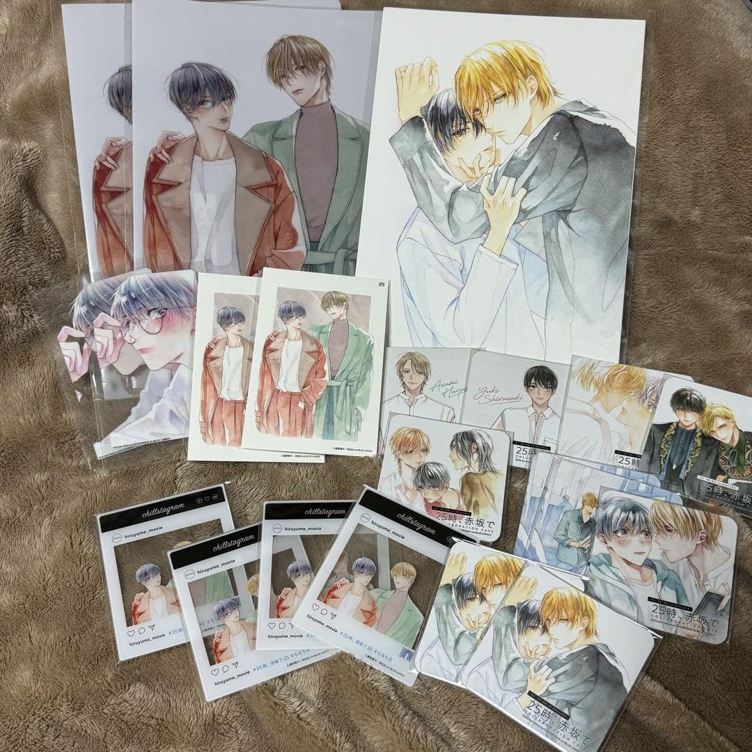 25時、赤坂で」コラボカフェ/大阪限定コースター2種セット