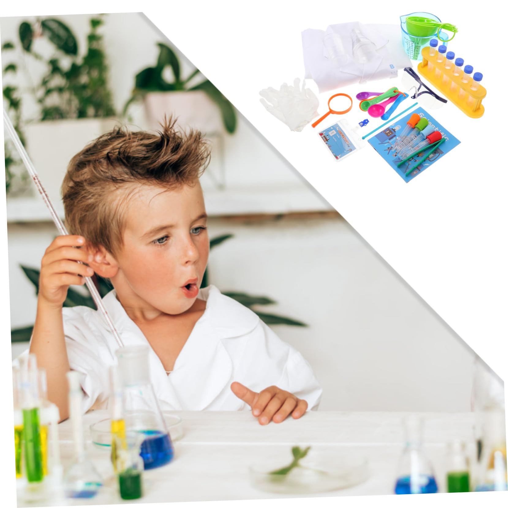 Toddmomy Kit Scientifique pour Garçon Fille Kit De Chimie Et Jouets Expériences De Laboratoire