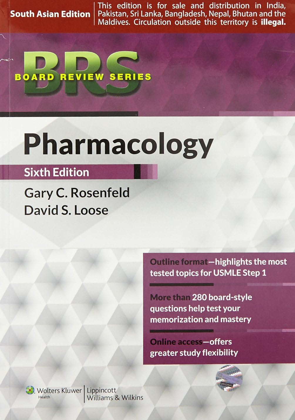 BRS PHARMOCOLOGY (WITH POINT ACCESS CODES )