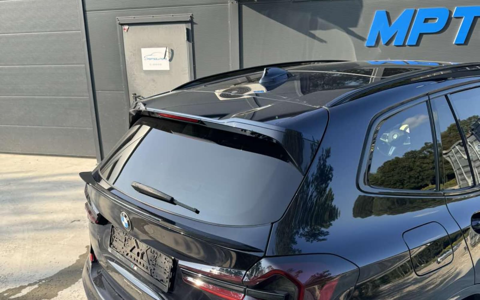Mptuned Spoiler posteriore per BMW X3 G01 2018-2023, nero lucido