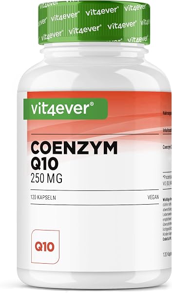 Vit4ever Co-enzym Q10 250mg Extra Hooggedoseerd