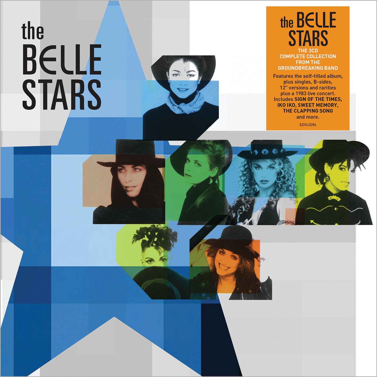 The Belle Stars - The Belle Stars (Edsel) 3CD Box Set - Pre-sale