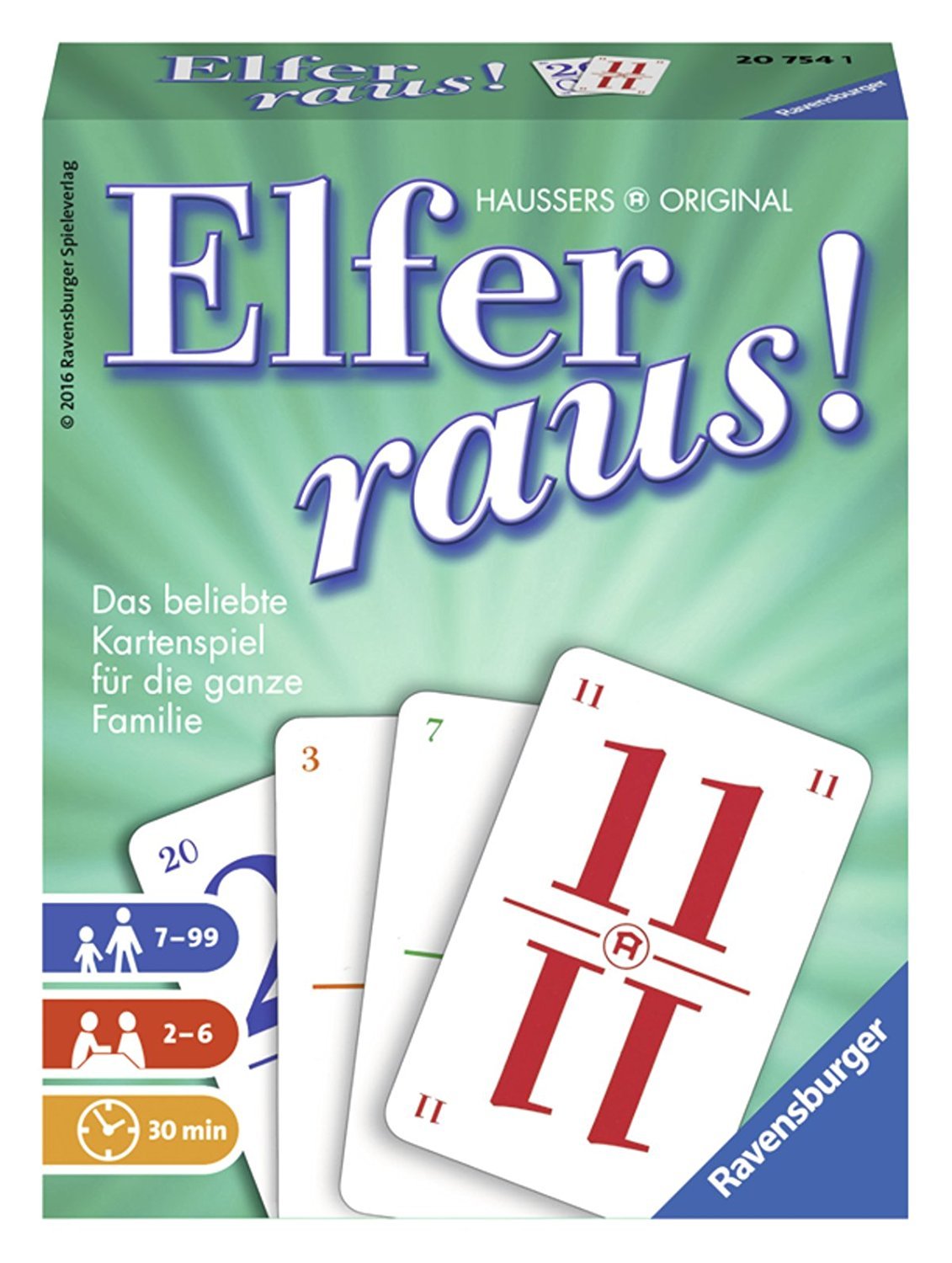Ravensburger 207541 "Eleven Starts Card Game