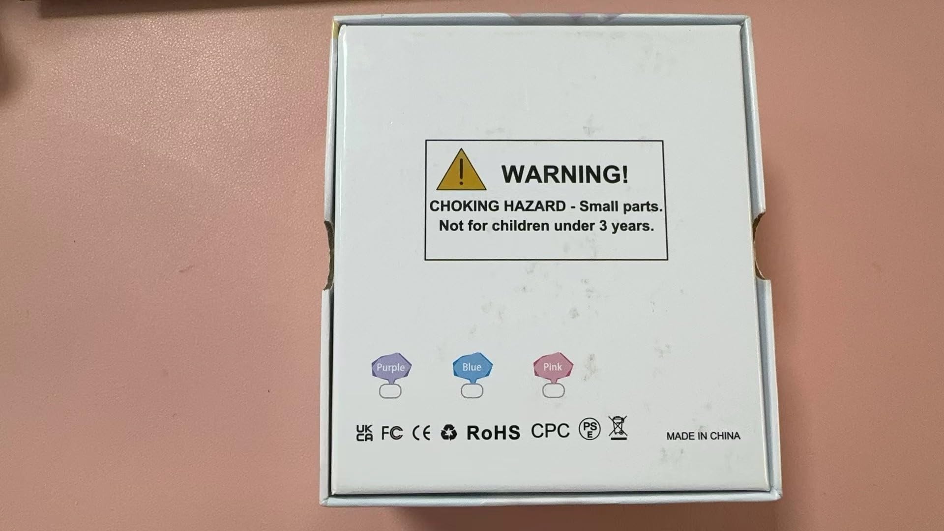 GKTZ Sofortbildkamera für Kinder 1080P mit 3 Rollen Fotopapier (Purple)
