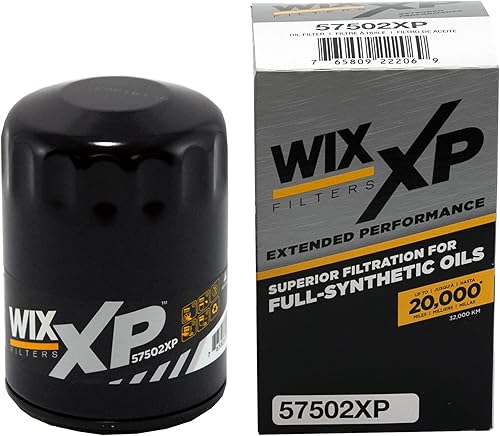 WIX 57502XP Wix XP - Filtro de aceite de repuesto, construido para aceite sintético, compatible con Ford, Lincoln, Mercury, Mazda (09-15)