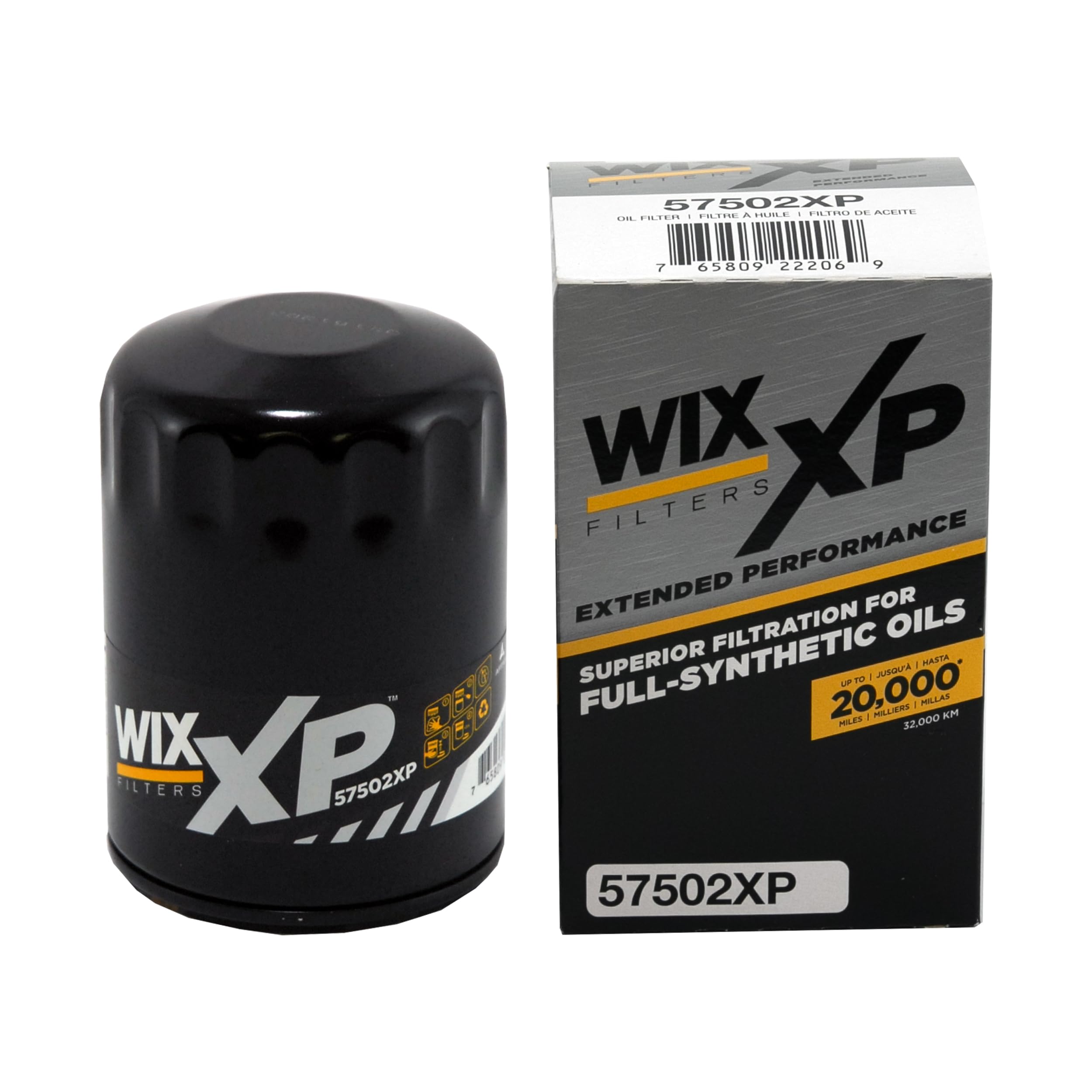 WIX 57502XP WIX XP Oil Filter Replacement, Built for Synthetic Oil - Compatible With Ford, Lincoln, Mercury, Mazda (09-15)