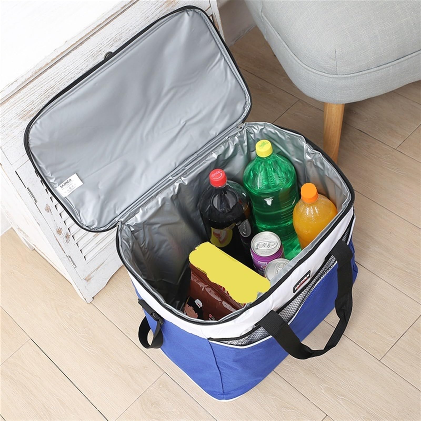 Borse per Il Pranzo Borsa frigo di Grande capacità Borsa frigo Grande isolata Borsa per Il Pranzo da Picnic Borsa frigo Portatile Borsa Portatile