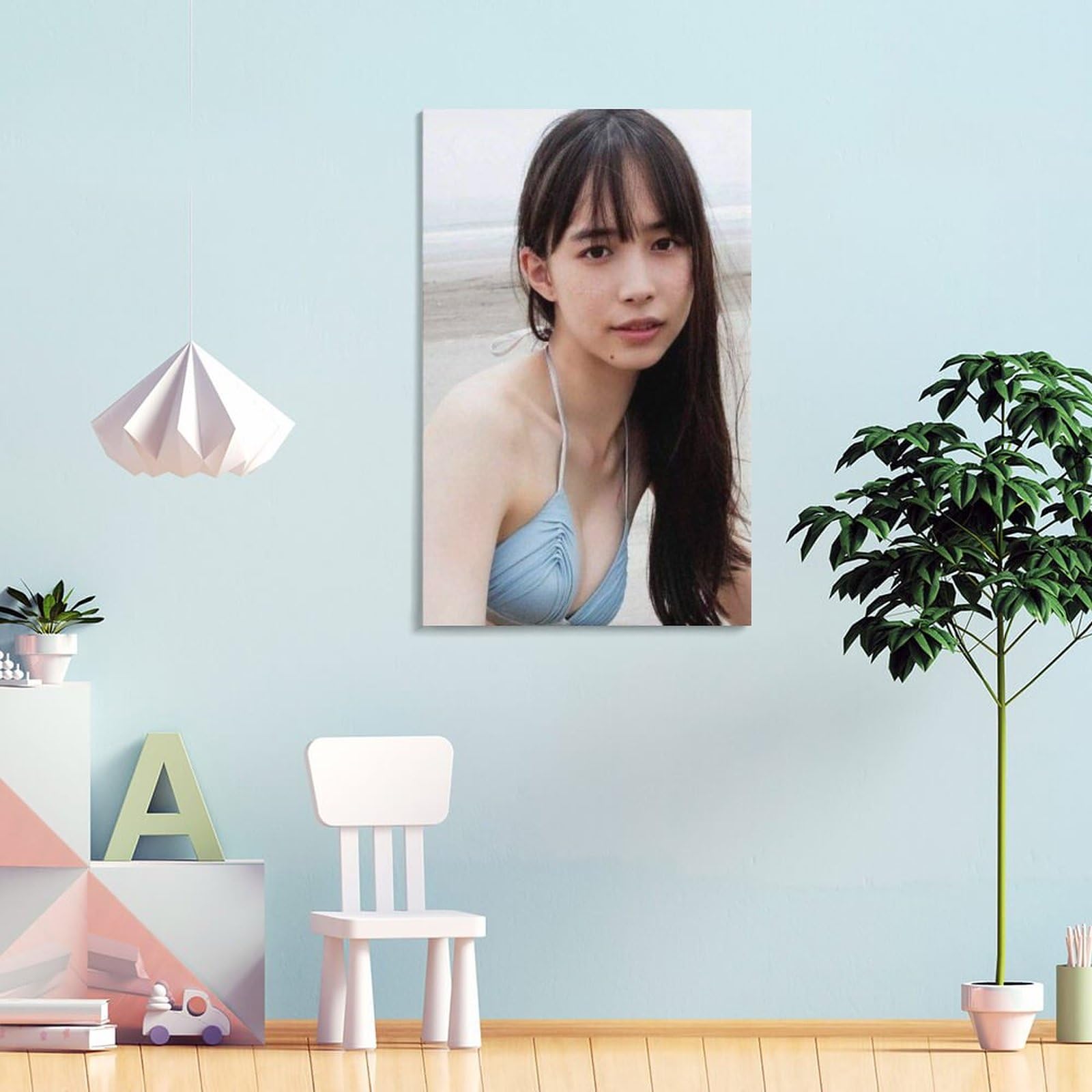 Amazon.co.jp: 井桁弘恵 美少女水着夏限定ポスター (77) キャンバス