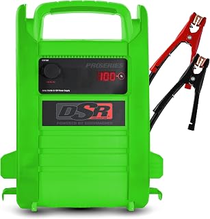 Schumacher Electric DSR Pro Series Portable Jump Starter & Power Station - 12V Jump Box for Car, SUV & RV Batteries - 2000 Peak Amps & 325 Cold Cranking Amps - 12V DC Power Outlet - DSR168G