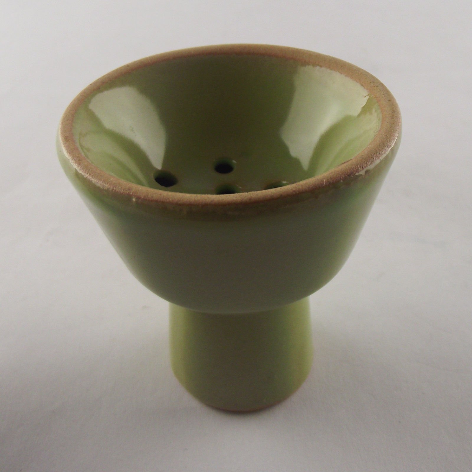 Meena Supplies Ceramic Shisha/Hookah Pot/Bowl/Chimney (Green, Small Regular)