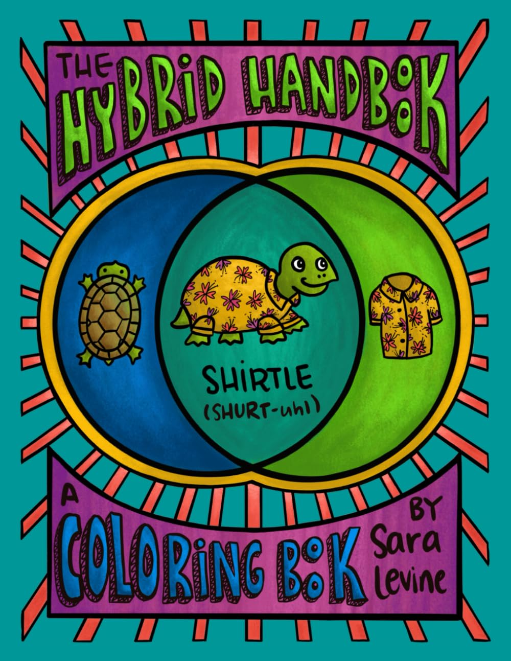The Hybrid Handbook: A Whimsical Coloring Book of Pun-Filled Hybrid Creatures