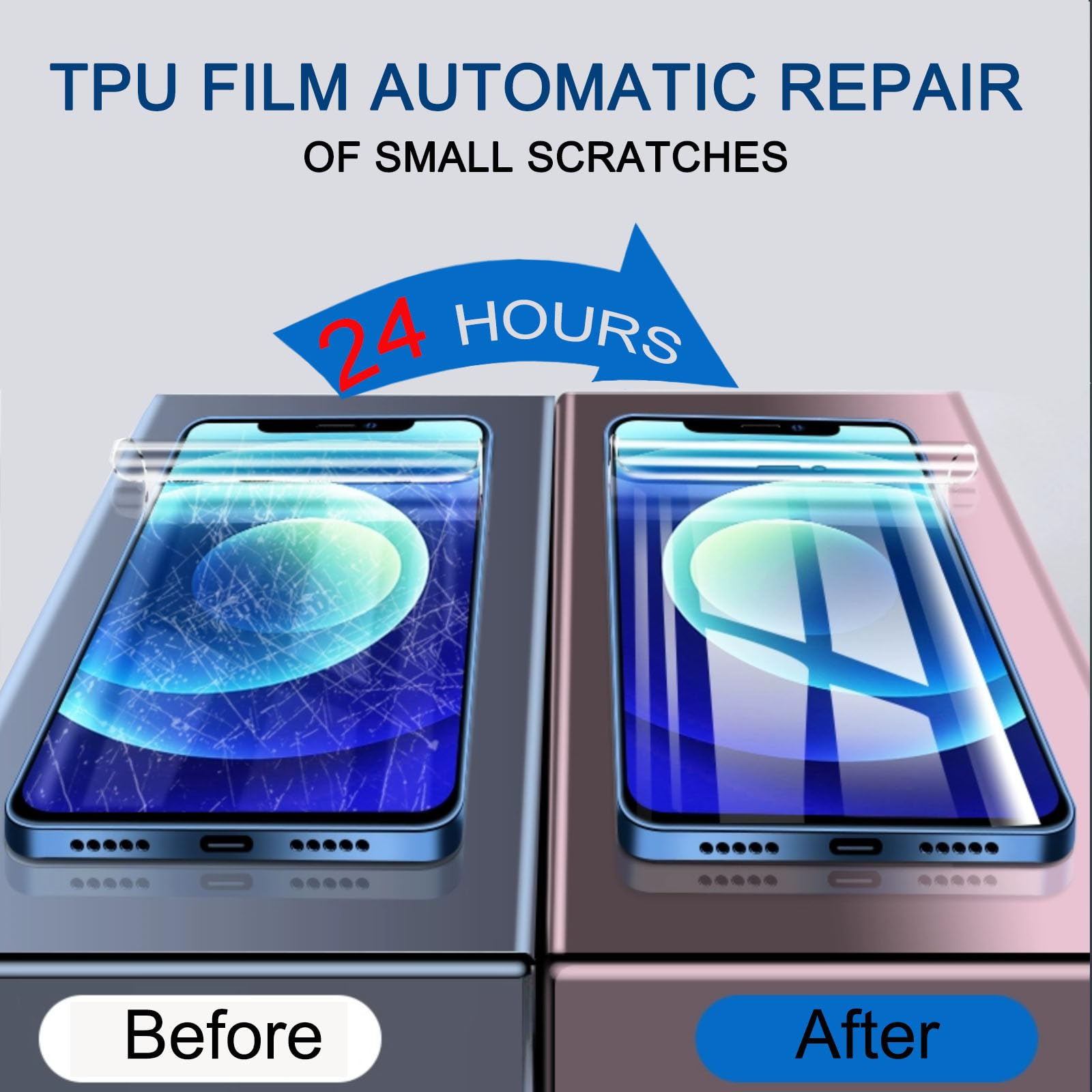 3 Pezzi Pellicola Protettiva In TPU Per Xiaomi Redmi Note 13 4G - Film Hydrogel Flessibile, HD Trasparente, Anti Graffio E Senza Bolle