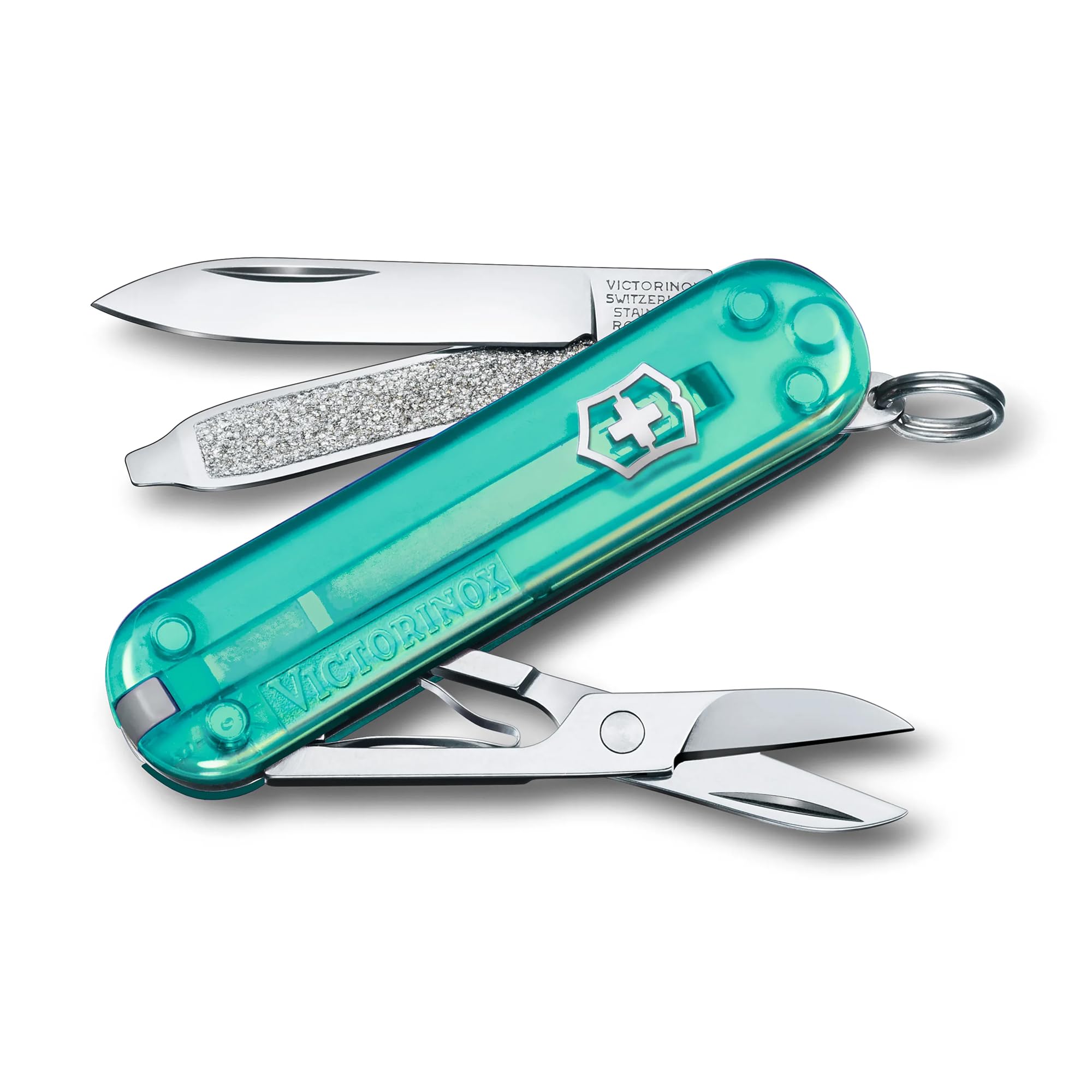 Victorinox Classic SD Colors Swiss Army Knife, Pocket Knife, 20 Colors, Compact, Small, Multi-Tool, 7 Functions, Scissors, Nail File, Screwdriver, Disaster Preparedness, For Outdoor Use, Camping