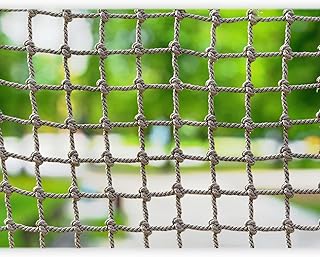 Outdoor Climbing Cargo Nets，Kids Playground Safety Net，Backyard Treehouse Rope Cords Ladder，12mm Swing Sets Automotive Cargo Nets Fence Nets Cargo Net(Size:2m*3m)