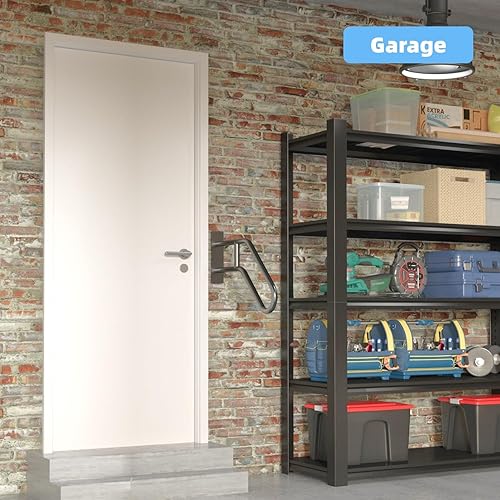 Miniatura 5 de Pasamanos para escalones al aire libre, montaje en pared, barandillas para 1-3 escalones, pasamanos en forma de U con acabado negro mate, pasamanos