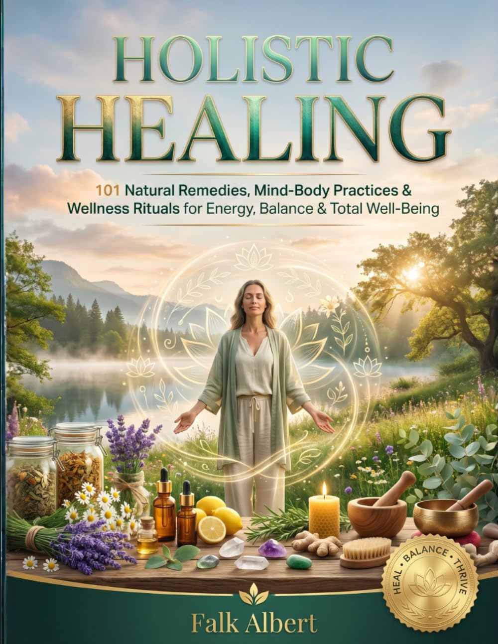 Holistic Healing: 101 Natural Remedies, Mind-Body Practices & Wellness Rituals for Energy, Balance & Total Well-Being