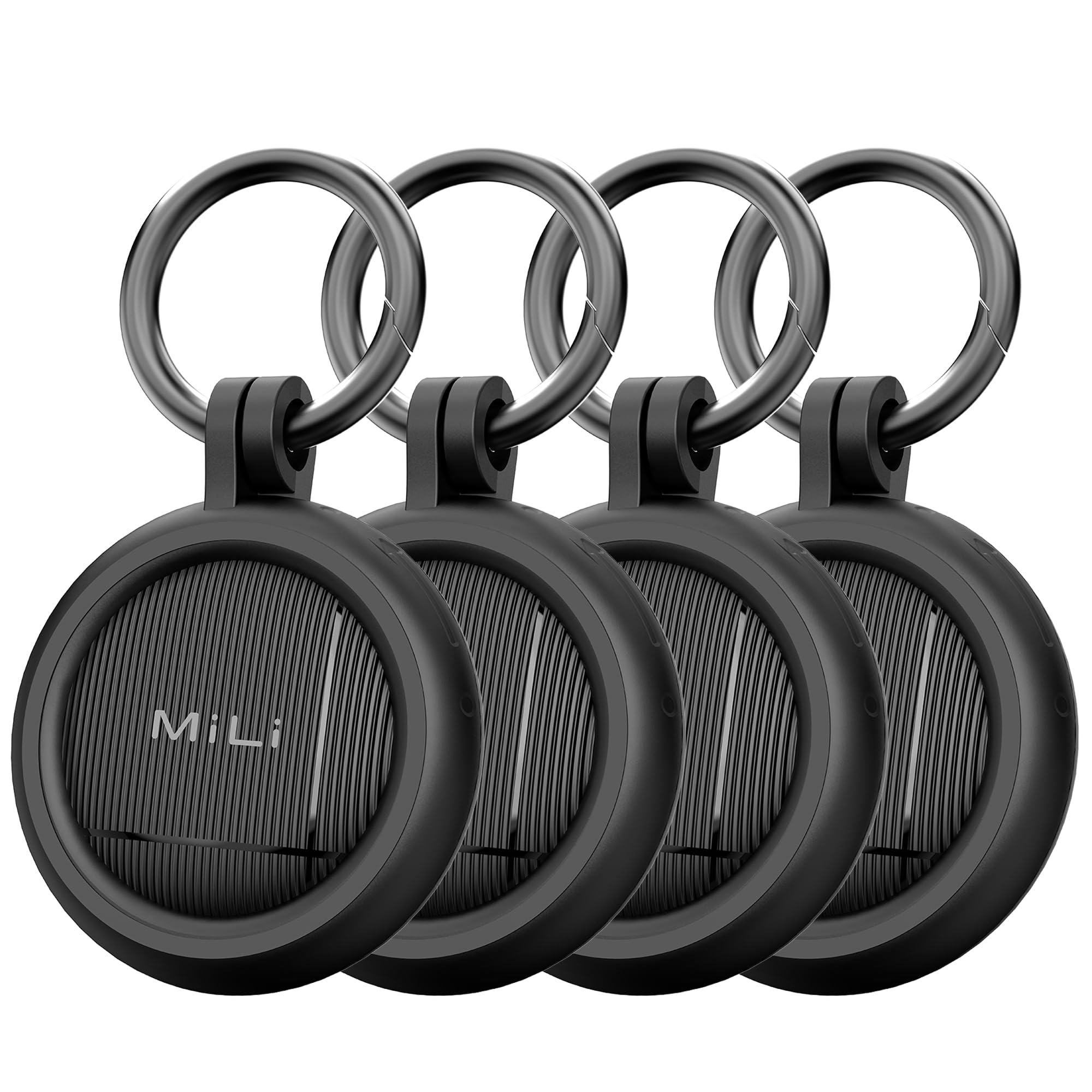 MiLi LiTag Android Smart Tracker, portachiavi localizzatore compatibile con l’app “Find Hub di Google” (solo Android), tracker Bluetooth per valigia/borsa/portafoglio/chiavi