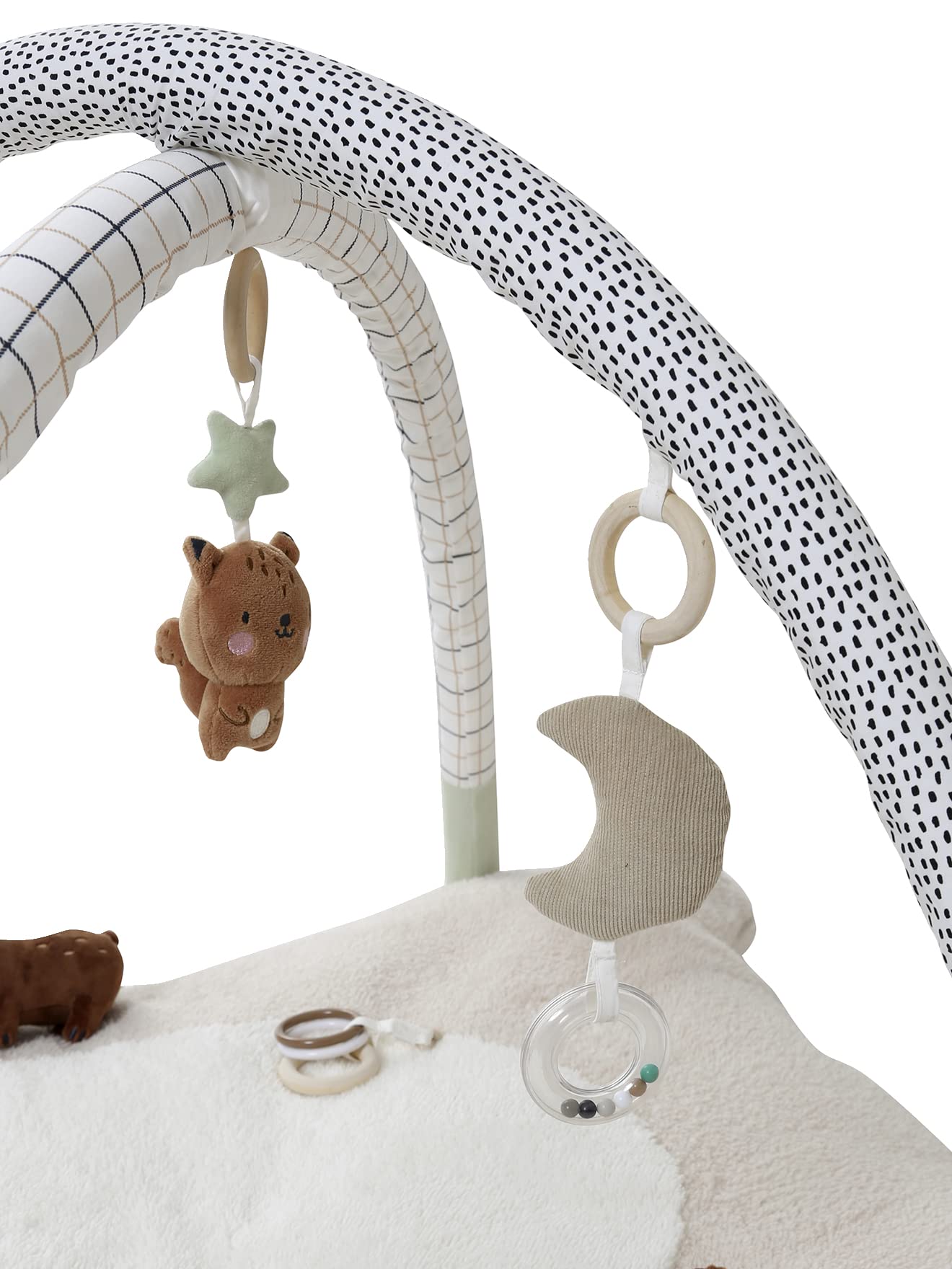 VERTBAUDET Jouet Bébé Tapis d'Éveil avec Arche Green Forest TU