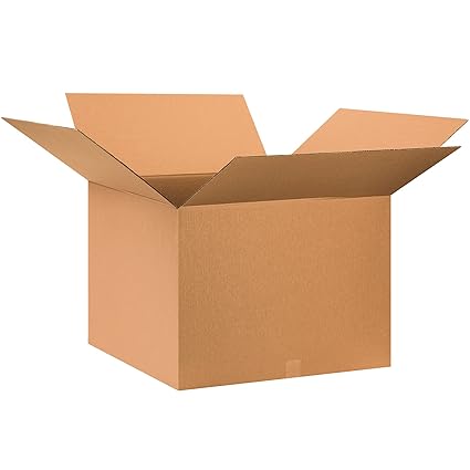 PARTNERS BRAND 28x28x20 Corrugated Boxes, Large, 28L x 28W x 20H, Pack of 10 | Shipping, Packaging, Moving, Storage Box for Home or Business, Strong Wholesale Bulk Boxes