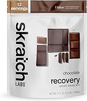 Vista 13 de Skratch Labs Recovery Sport Drink Mix – Chocolate Fórmula 4:1 de carbo-a-proteína post-entrenamiento para una recuperación rápida Proteína