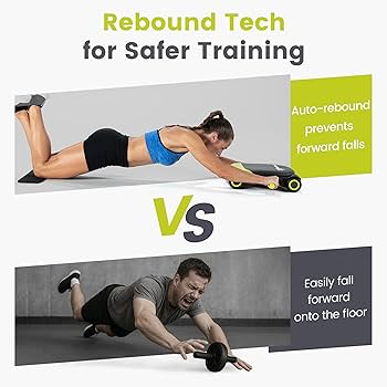 Amazon.co.jp: 【公式】ワンダーコア 腹筋ローラー 4輪 アシスト