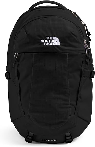 the North Face Women's Recon Everyday Backpack, Blk/Blk-NPF, OSFA