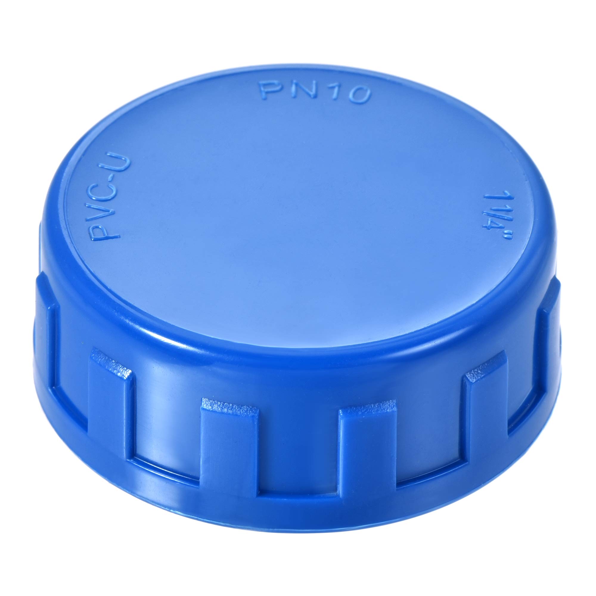 2pcs Pipe PVC Threaded Cap Round Female Thread Hose Connector With Rubber Seals