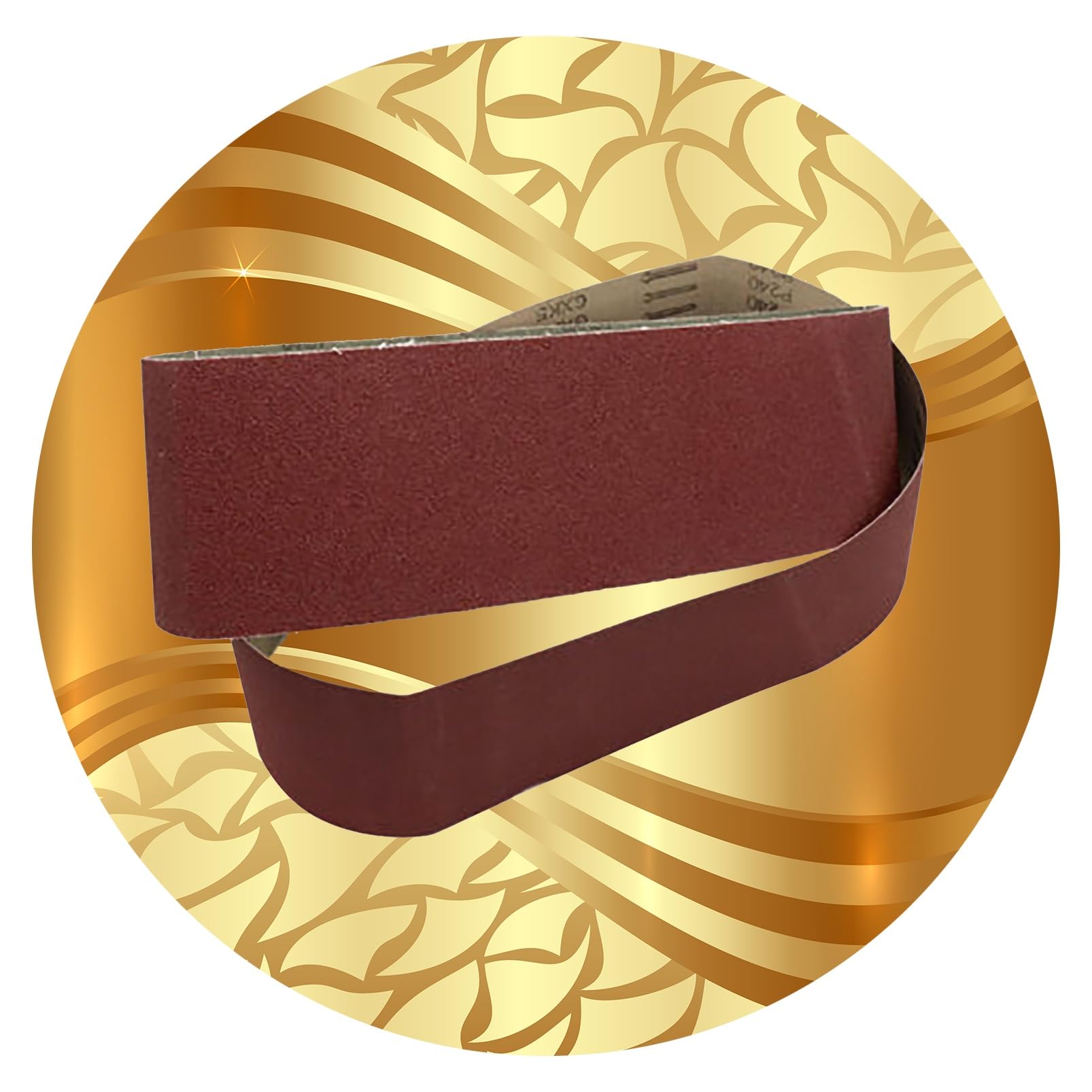 1.5x30 sanding belts 10pcs Aluminium Oxide Grinding Sanding Belt 40/1000 Grits Belt sander paper Abrasive Thick Fine Sharpening Grinder Derusting Metal Automotive Wood (Color : 120 Grit, Size : 40mm