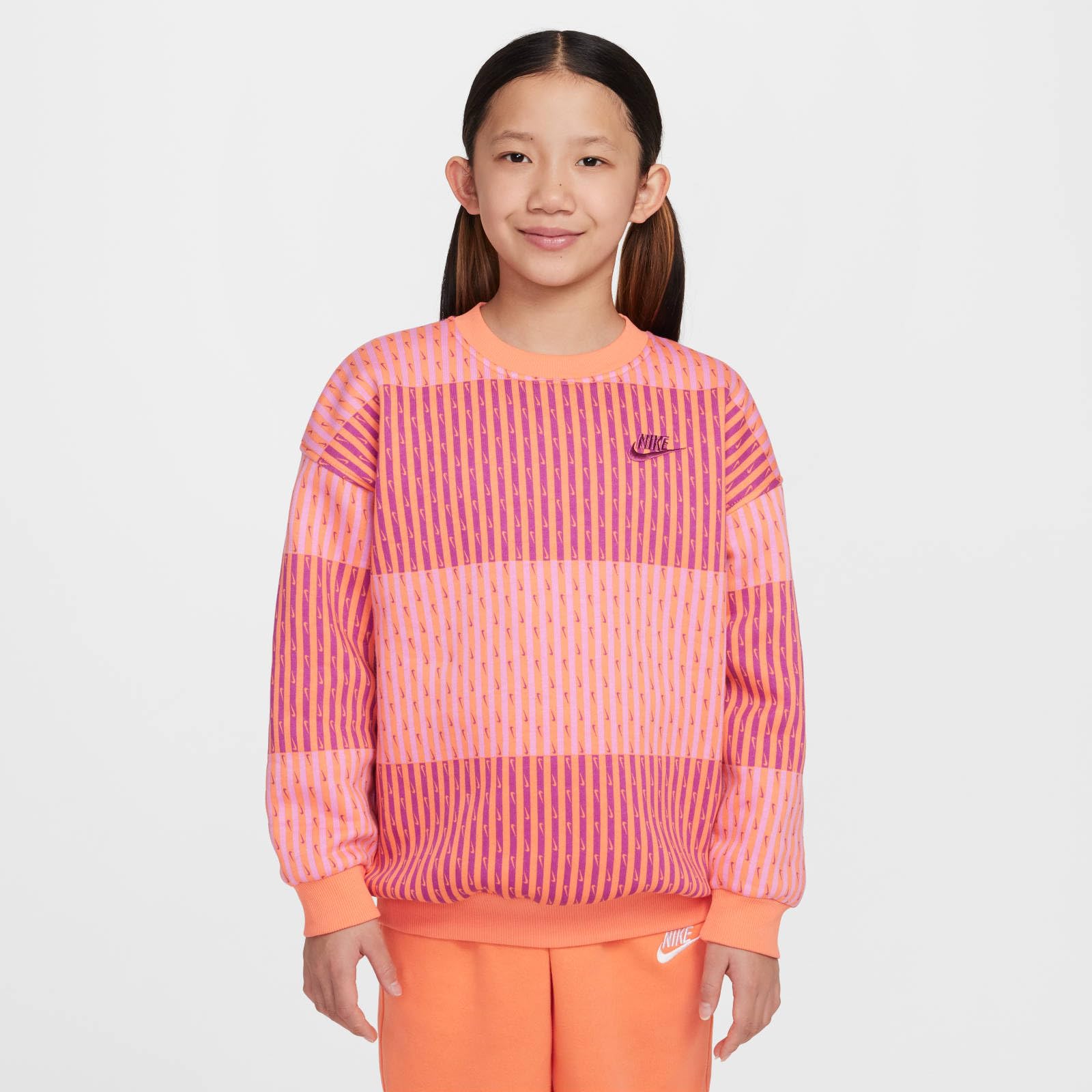 NIKE Sportswear Club Fleece Extragroßes - Sudadera para niña