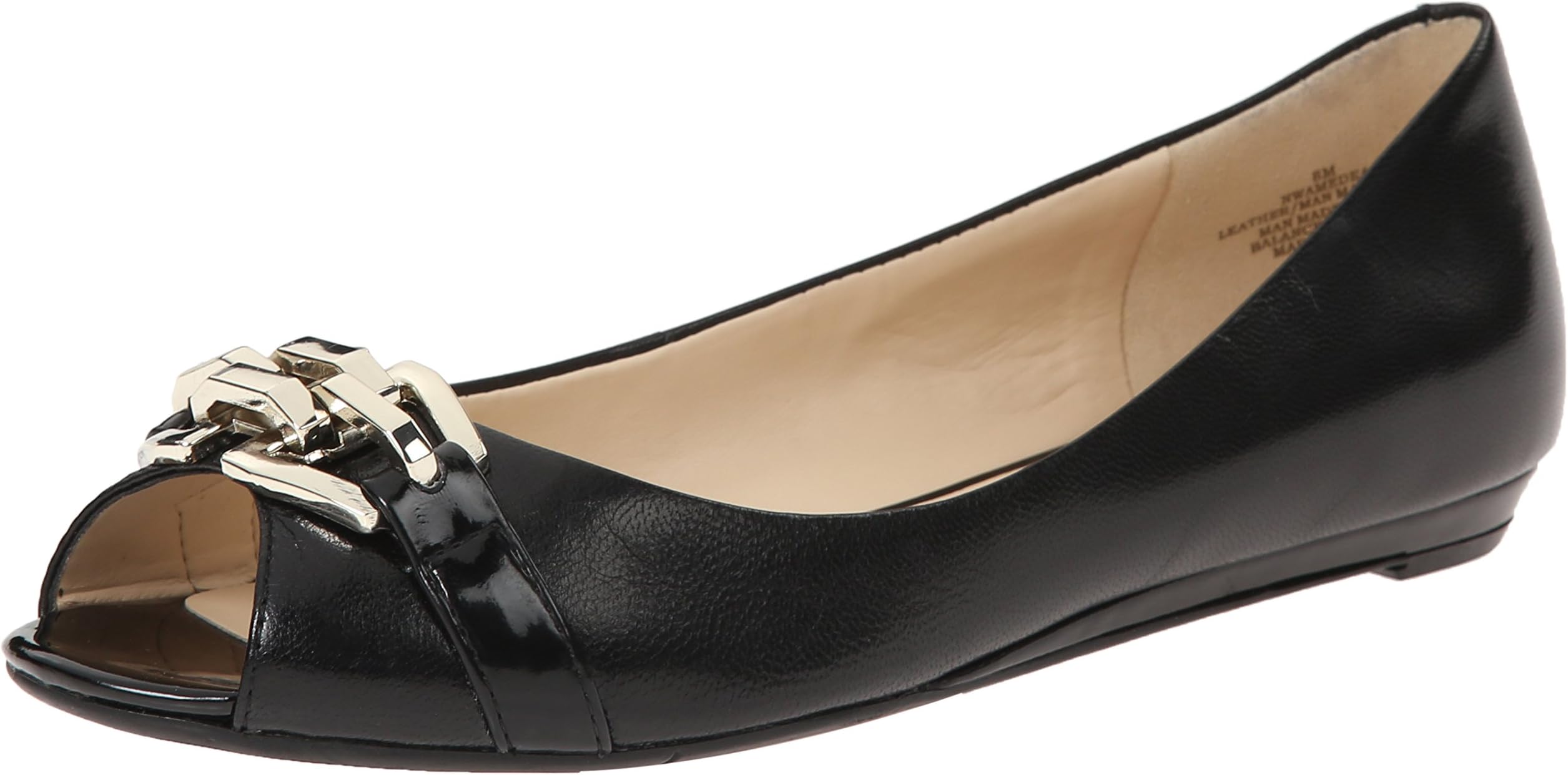 Nine West Women's Amedea Leather Ballet Flat