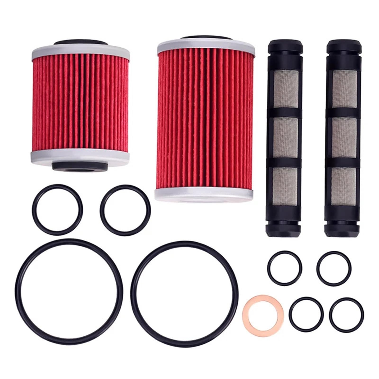 filtr oleju motocyklowego Pasuje do SMC Enduro 690SMC 690R 690 Duke R 75038046110 Części motocyklowe Zestaw filtrów oleju