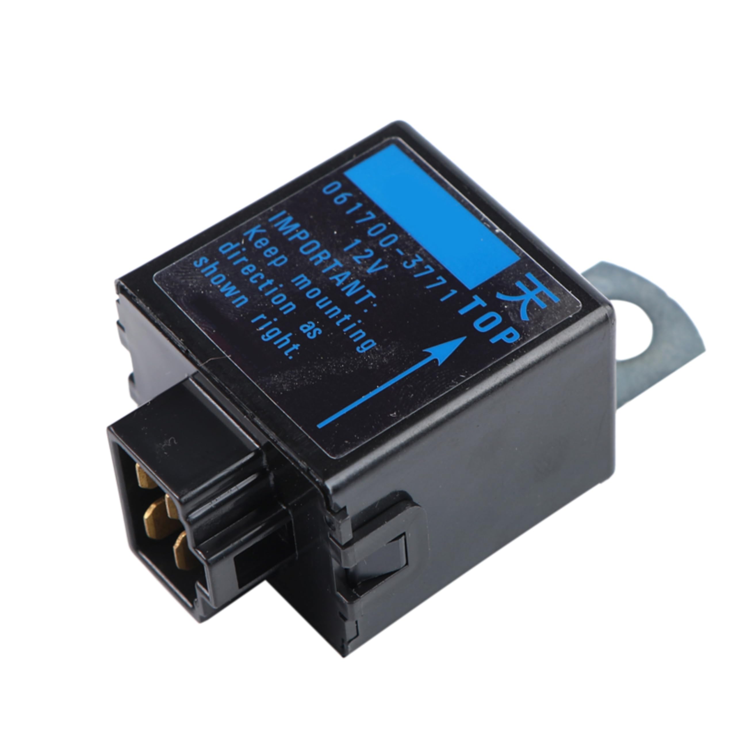 061700-3771 Relé de 12 V para Kubota Relé Stop Solenoide B1550E B1750D BX1800D BX1850D BX1860 BX1870